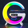 Intelligent Led Lamp Bluetooth Speaker Alarm Wireless Charger, Smart Lamp