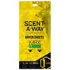 Hunters Specialties Scent-A-Way MAX Fresh Earth Dryer Sheets