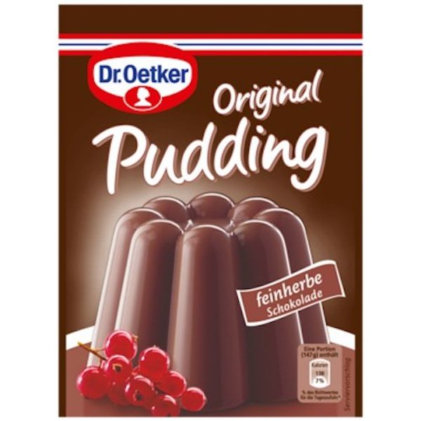 Dr. Oetker Pudding Mix Dark Chocolate 48g (3-pack) by Dr. Oetker