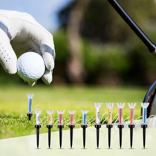 TSUCIA Golf Tees 3.5 inches (90 mm) Magnetic Tees Golf Long Tees Golf Holder Tees Anti-lost Golf Equipment