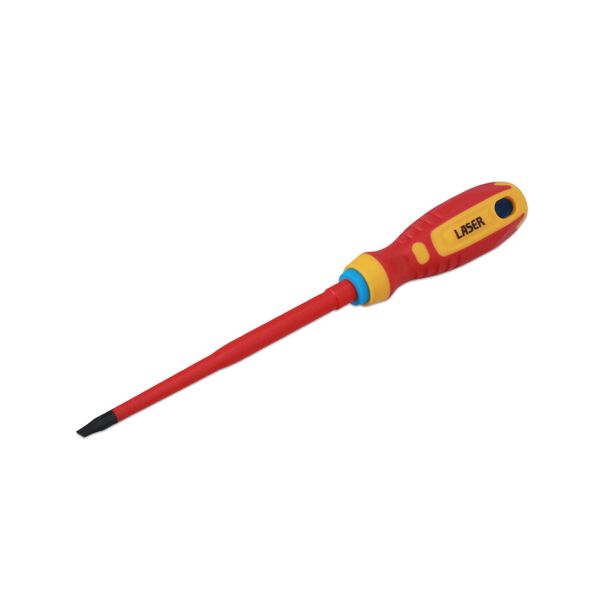 Laser 8453 Flat Insulated Screwdriver 5.5 x 125mm