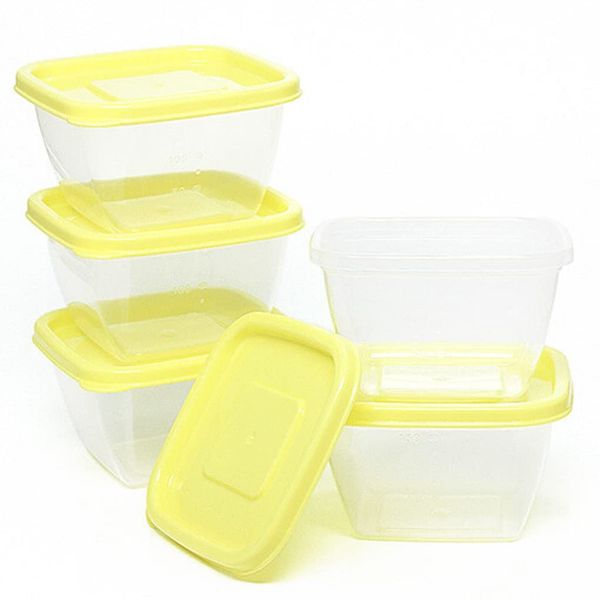 [Made in Japan] One Hand Openable Hydration Containers, 5.1 fl oz (150 ml) x 5 Pieces, Nursing Supplies, 1 Serving, Small Compartment, Storage, Stacking Type, Compact Storage, Sprophysique, Thinning Container