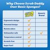 Scrub Daddy Variety Pack 3 Count Colors Flexible Non Scratch Sponges