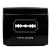 Shaver Disposal Case Safe Storage Bank for Used Safety Shaver Razor Blade Bank for Safety Razor Blade Storagement, Used Double Edge Safety Razor Blade Disposal Case
