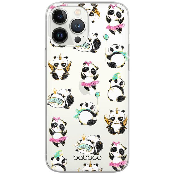 ERT GROUP mobile phone case for Huawei P30 Lite original and officially Licensed Babaco pattern Panda 008 optimally adapted to the shape of the mobile phone, partially transparent