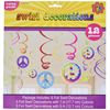 Amscan 670148 60s Groovy Swirls Decorations