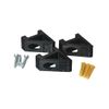 3D Cabin Wall Mount Compatible With PlayStation 4 (PS4) Slim Holder Brackets - Black