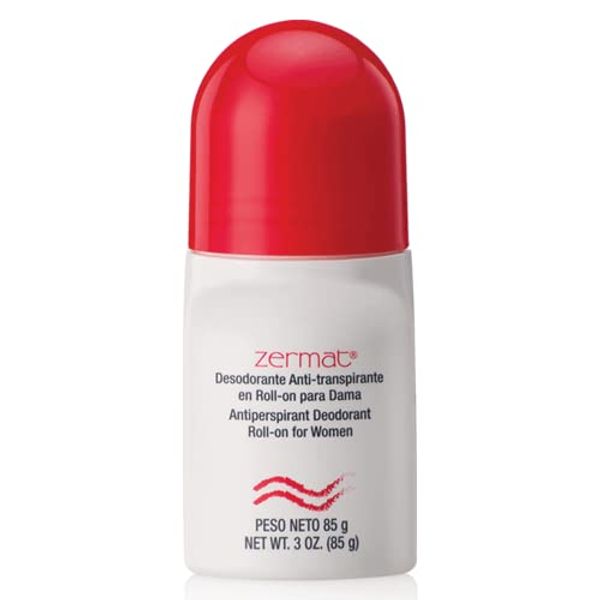 Zermat, Deodorant for Women, Senzuel Seducción, Roll-On 24 h Antiperspirant, Floral and Warm Scent 3 Oz.