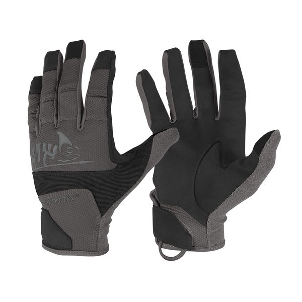 Helikon-Tex Range Line, Range Tactical Gloves, Black/Shadow Grey, Medium/Regular