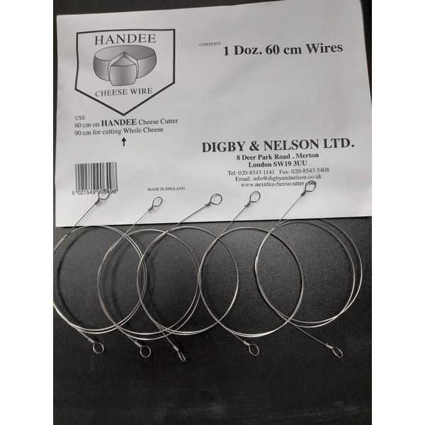 1 Doz 60 cm Handee cheese wires
