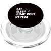 Jumping Rope - Eat Sleep Jump Rope Repeat PopSockets PopGrip for MagSafe