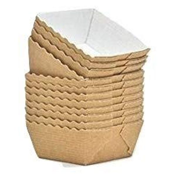 Bakery Direct Square Mini Loaf Card Disposable Baking Moulds/Cases (25)