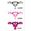 Horny Pattern Tattoo Sticker 3 Type Set Cosplay Accessory