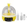 Mini Egg Hatching Machine, Temperature Control Digital Incubators, 4 Eggs Light Quilling Machine for Poultry Eggs Poultry Hatching Machine for Chickens Ducks Doves (Manual