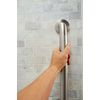 Moen Peened Slip-Resistant Finish Bathroom Safety 18-Inch Grab Bar with Concealed Screws for Elderly or Handicapped, R8918P