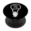 You are very smart. light bulb, idea PopSockets Adhesive PopGrip