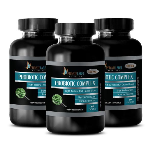40 Billion CFUs - PROBIOTIC Advanced Complex - Immune System Support - 3 Bottles