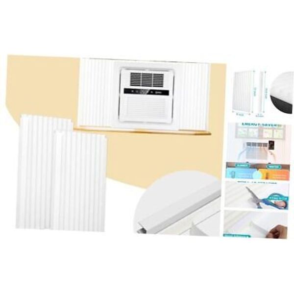 Window Air Conditioner Side Panels, AC Window Panel with Adhesive Tapes,