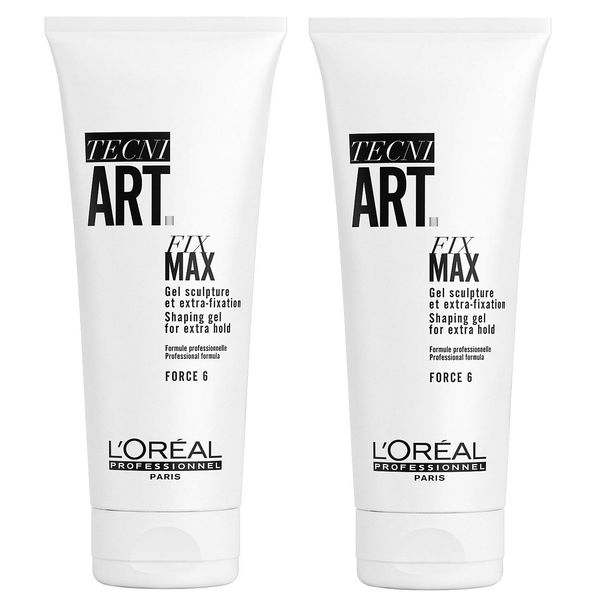 2er Ultra Starker HaltLoreal Professionnel Tecni Art Fix Max Gel 200 ml