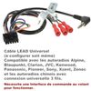 Connects2 CTMULTILEAD.2 Universal Steering Wheel Control Cable – 30 cm with Lead Patch, Compatible Devices Ready for Steering Wheel Control