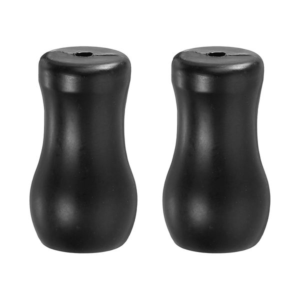 uxcell 2Pcs Cord Knobs, 30mm Window Blind Tassels Plastic Pull Cord Tassel Drops Pull End Pendant for Window Blinds Shade Curtain, Black