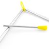 TIGER TRI28-MT 12 inch Samba Triangle Instrument with Beater