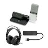 Samson Go Mic Portable USB Condenser Microphone Bundle with Headphones & USB Hub