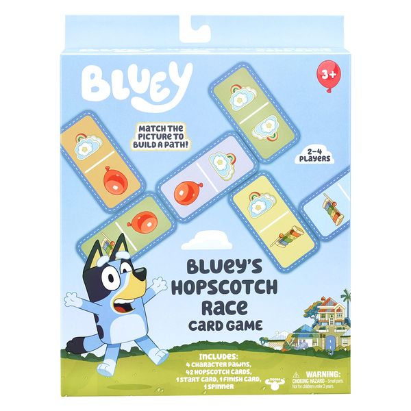 Bluey Hopscotch, Multicolor (17140)