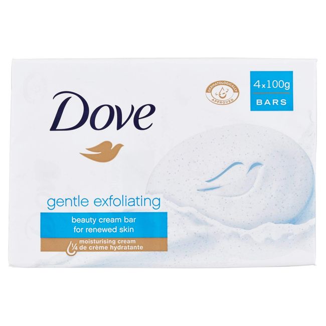 DOVE 100GX4 SOAP GENTLE EXFOLIATING