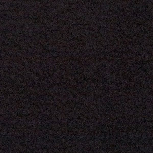 Fabric Merchants Black Warm Winter Fleece Solid
