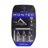 G5 Outdoors Montec 100 Grain 1-1/16" Cut Broadheads (3 Pack)