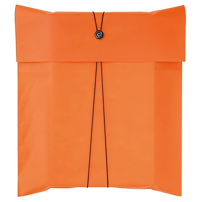 HEADS FPO-BL Heads Wrapping Bag, 20.1 x 29.9 inches (51 x 76 cm), Large, Orange, 10 Pieces, Non-woven Fabric, Gift Bag with Parts