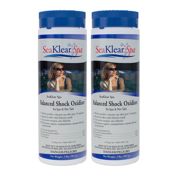 SeaKlear Spa Balanced Shock Oxidizer (2 lb) (2 Pack)