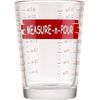 Tablecraft Measuring Cup Clear Glass With Measurement Marks 2 Cup Capacity