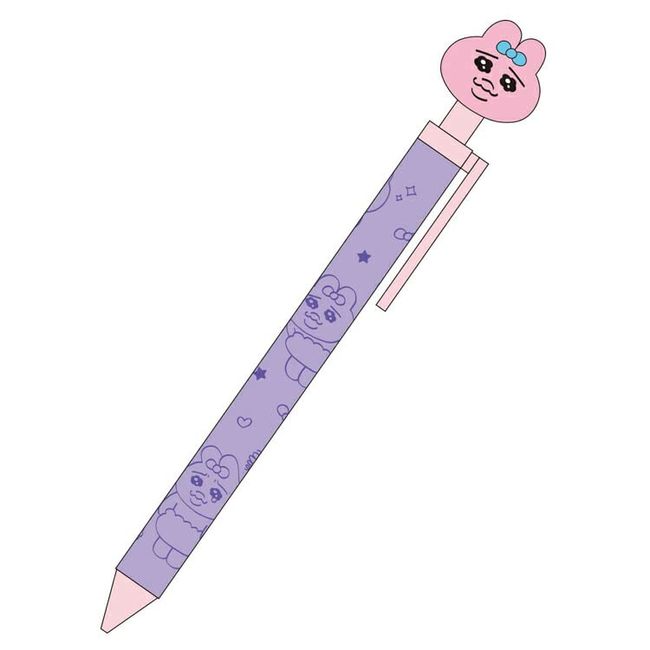 Toshinpack OU-BP002 Opanchusagi Ballpoint Pen (Purple)