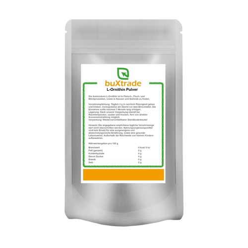 100 g L-Ornithine Pure Powder Dietary Supplement Buxtrade