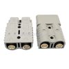 4X Battery Quick Connect Disconnect Jumper Connectors Cable Plug Winch 175A Gray