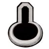 Deitert Epaulettes Silver (One Pair), silver/black