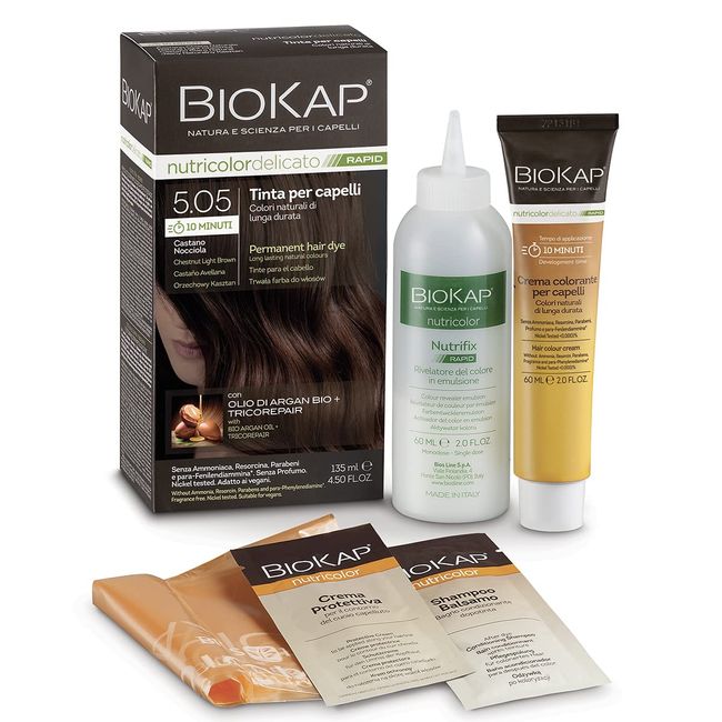 Biokap 5.05 Nutricolor Delicato Rapid Saç Boyası 135 ml