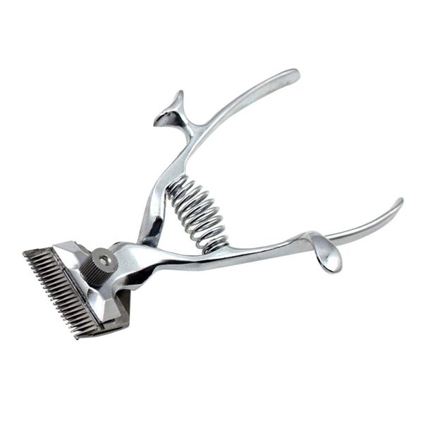 Lurrose Manual Hair Clipper, Hand Hair Cutter, Non-Electric, Low Noise