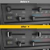 4X For Toyota A/C Panel Heater Control Replacement Knob Kit Car Auto Accessories