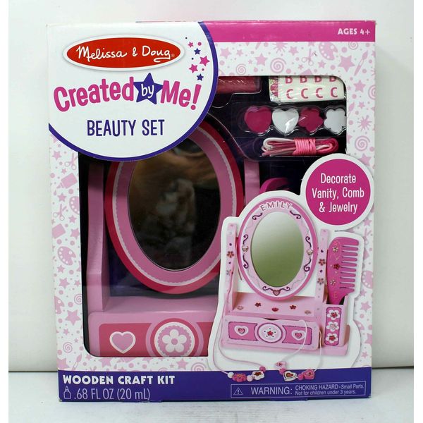 Melissa & Doug Created By Me Beauty Set Wooden Kit