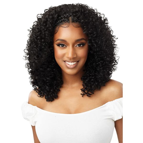 Outre 13x2 Hand Tied Lace Frontal Wig - HALO STITCH BRAID 18" (Dragon Fruit)