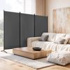 3 Panel Folding Partition Privacy Screens Freestanding Fabric Room Panel Fabric