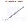Dental Mouth Mirror Handle Teeth Examination Cleaning Explorer Dressing Forceps