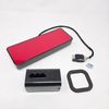Red Reflector Hitch Cover LED Brake Sequential Signal Reverse Light 2" Receiver