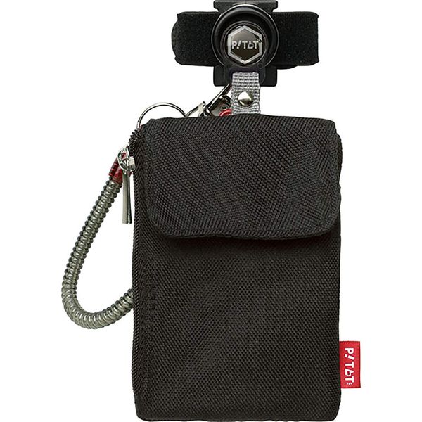 Sonic GS-3140-D Card Case Pitat Pass Spiral Keychain Black