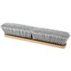 PRO SOURCE Fine-Sweep Push Broom Head with Threaded Wood Block: 18" Wide