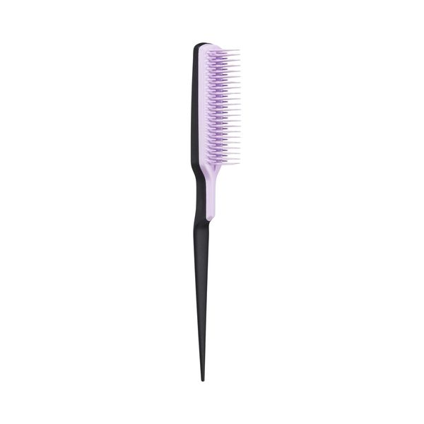 Tangle Teezer The Ultimate Volumizer Hair Brush for All Hair Types - Adds Volume & Texture - Gentle Comb for Upstyling Hair, Minimises Damage - Black & Purple