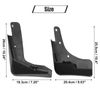 Pack (4) Front Rear Mud Flaps Splash Guards for Nissan Rogue 2014-2020